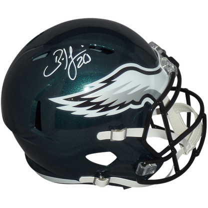 Brian Dawkins Autographed Philadelphia Eagles Deluxe Full-Size Replica Helmet - JSA