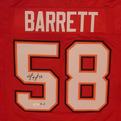 Shaquil Barrett Autographed Tampa Bay (Red #58) Custom Jersey - JSA