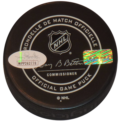 Andrei Vasilevskiy Autographed Tampa Bay Lightning Official Game Puck in Cube - JSA Witness