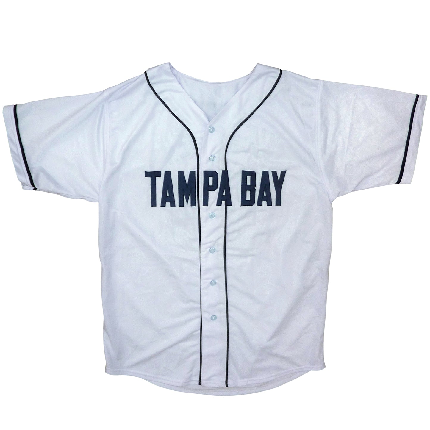 Kevin Kiermaier Autographed Tampa Bay (White #39) Custom Jersey - JSA