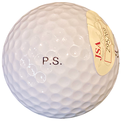 Payne Stewart Autographed Top Flight Personal P.S. Engraved Golf Ball - JSA Full Letter