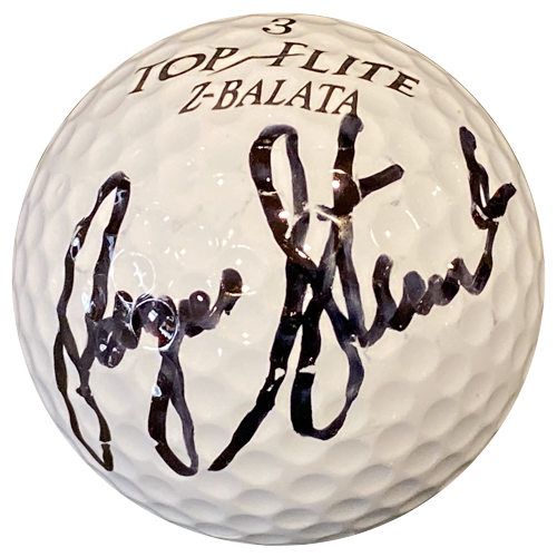 Payne Stewart Autographed Top Flight Personal P.S. Engraved Golf Ball - JSA Full Letter