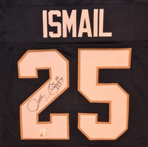 Rocket Ismail Autographed Notre Dame (Navy Blue #25) Custom Stitched Jersey