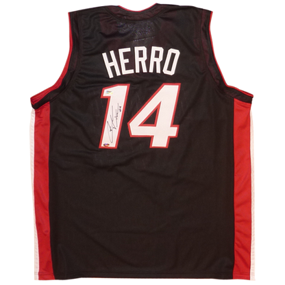 Tyler Herro Autographed Miami (Black #14) Custom Jersey