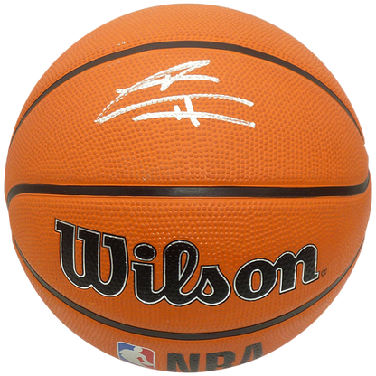 Tyler Herro Autographed NBA I/O Basketball - Miami Heat - JSA