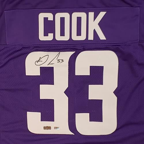 Dalvin Cook Autographed Minnesota (Purple #33) Custom Jersey