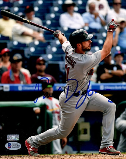 Paul Dejong Autographed St. Louis Cardinals 8x10 Photo - Beckett