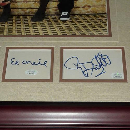 Married With Children TV Poster Deluxe Framed with All Cast Autographs - JSA