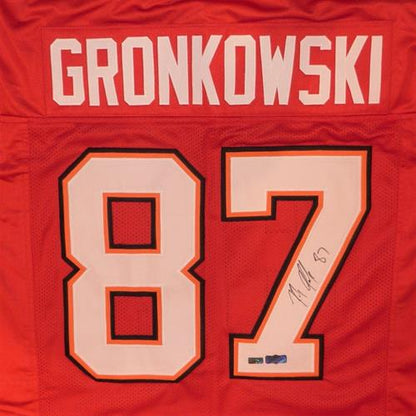 Rob Gronkowski Autographed Tampa Bay (Red #87) Custom Jersey - Radtke –  Palm Beach Autographs LLC