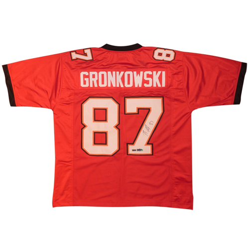 autographed gronk jersey