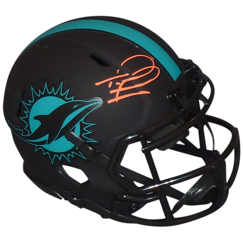 Tua Tagovailoa Autographed Miami Dolphins (ECLIPSE Alternate) Mini Helmet - Fanatics