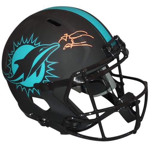 Tua Tagovailoa Autographed Miami Dolphins (ECLIPSE Alternate) Deluxe Full-Size Replica Helmet - Fanatics