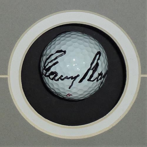 Jack Nicklaus, Arnold Palmer And Gary Player Autographed Golf Ball Shadowbox Deluxe Frame - JSA Full Letters