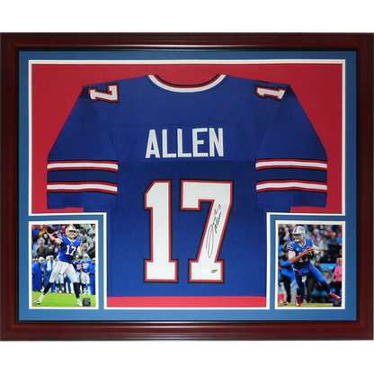 Josh allen autographed 2024 jersey