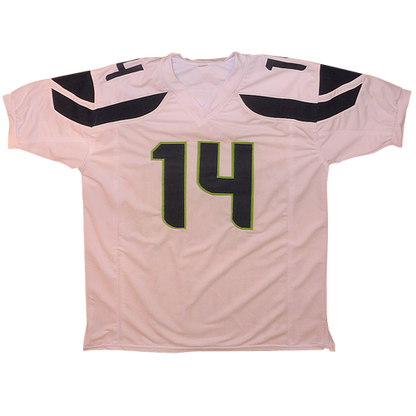 D.K. Metcalf Autographed Seattle (White #14) Custom Jersey - Beckett