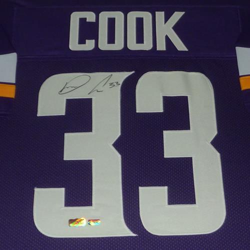 Dalvin Cook Minnesota Vikings #33 Color Rush Name & Number Jersey