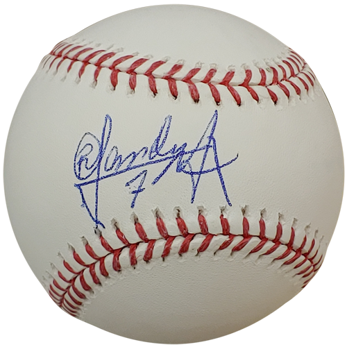 Randy Arozarena Autographed MLB Baseball - Beckett