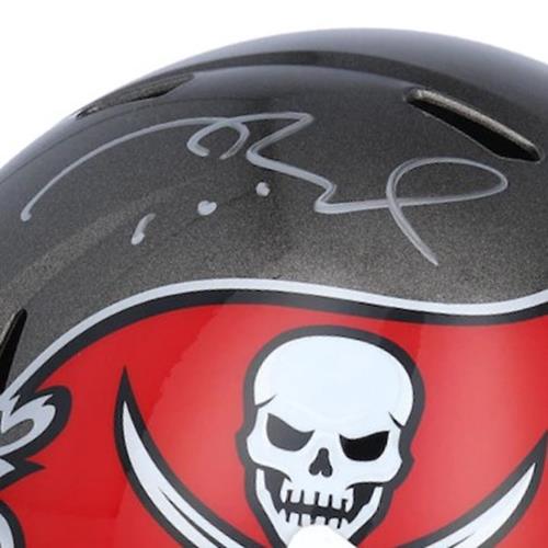 Tom Brady Autographed Tampa Bay Buccaneers (Speed) Authentic Proline Helmet - Fanatics