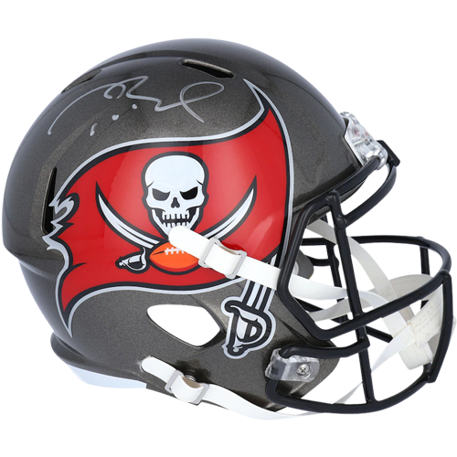 Tom Brady Autographed Tampa Bay Buccaneers (Speed) Authentic Proline Helmet - Fanatics