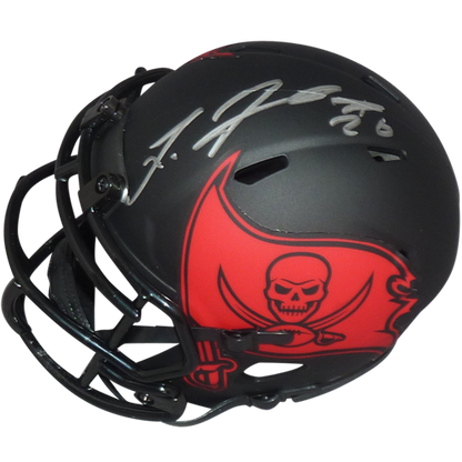 Leonard Fournette Autographed Tampa Bay Buccaneers (ECLIPSE Alternate) Speed Mini Helmet