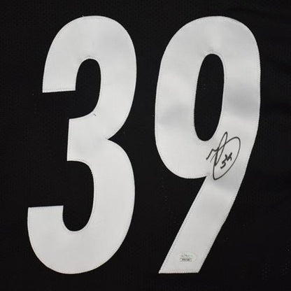 Minkah Fitzpatrick Autographed Pittsburgh (Black #39) Custom Jersey - JSA