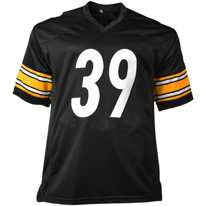 Minkah Fitzpatrick Autographed Pittsburgh (Black #39) Custom Jersey - JSA