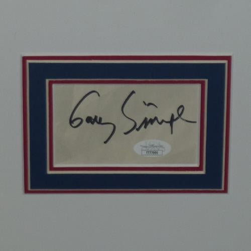 Forrest Gump Full-Size Movie Poster Deluxe Framed with 3 Cast Autographs - JSA