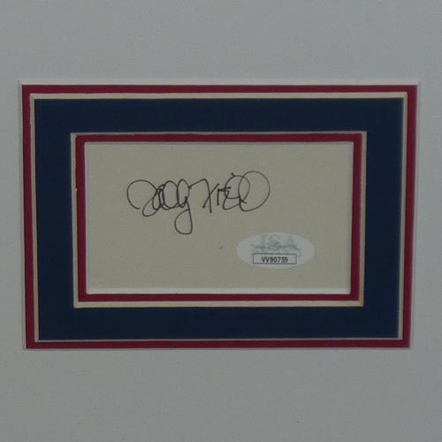 Forrest Gump Full-Size Movie Poster Deluxe Framed with 3 Cast Autographs - JSA