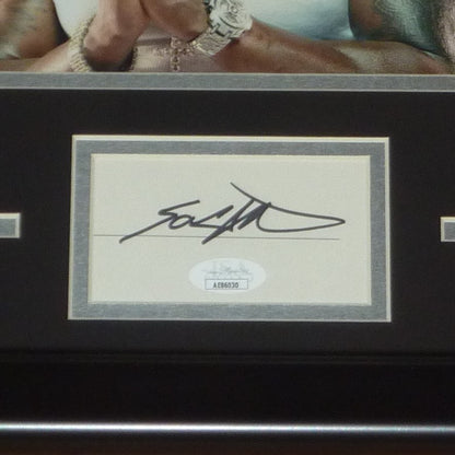 Curtis Jackson 50 Cent Autographed Music "Signature Series" Frame - JSA
