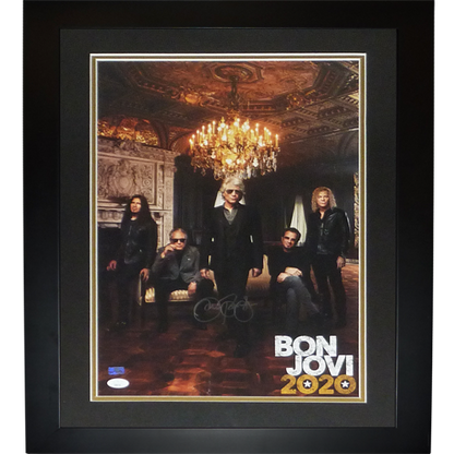 Jon Bon Jovi Autographed Bon Jovi 2020 Deluxe Framed Poster - JSA