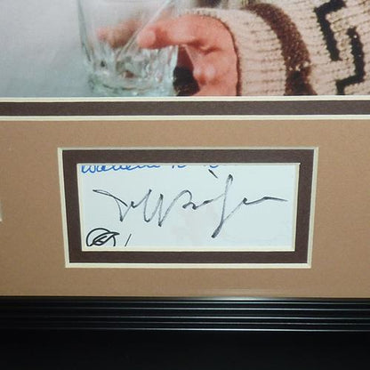Jeff Bridges Autographed The Big Lebowski Signature Series Frame - JSA