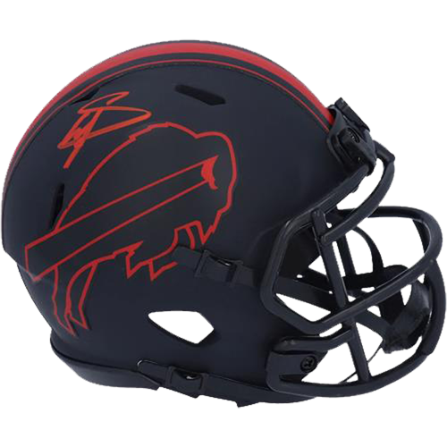 Stefon Diggs Autographed Buffalo Bills (ECLIPSE Alternate) Mini Helmet - Fanatics