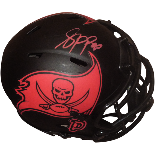 Jason Pierre Paul Autographed Tampa Bay Buccaneers (ECLIPSE Alternate) Mini Helmet - JSA