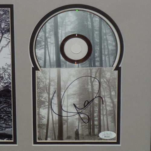 Taylor Swift Autographed Folklore In The Trees Deluxe Framed CD - JSA