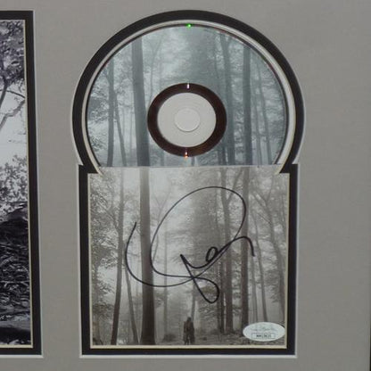 Taylor Swift Autographed Folklore In The Trees Deluxe Framed CD - JSA