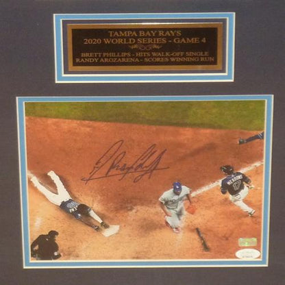 Randy Arozarena Autographed Tampa Bay Rays (Who's The Boss) Framed 8x1 –  Palm Beach Autographs LLC