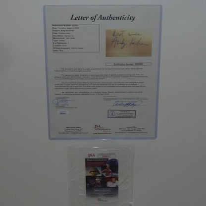 Man On The Moon Full-Size Movie Poster Deluxe Framed with Andy Kaufman and Jim Carrey Autographs - JSA