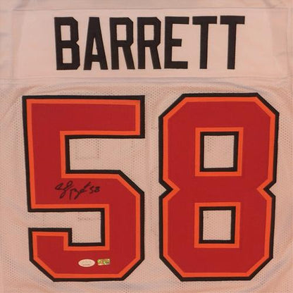 Shaquil Barrett Autographed Tampa Bay (White #58) Custom Jersey - JSA