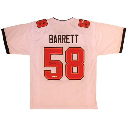 Shaquil Barrett Autographed Tampa Bay (White #58) Custom Jersey - JSA