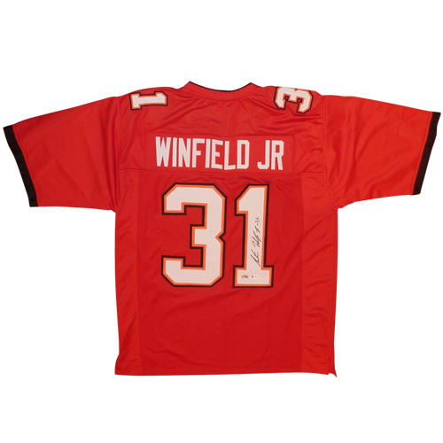 Antoine Winfield Jr Autographed Tampa Bay (Red #31) Jersey - BAS