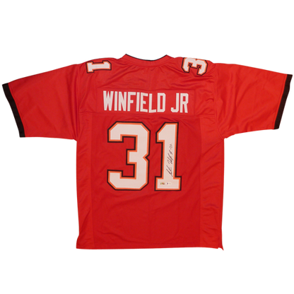 Antoine Winfield Jr Autographed Tampa Bay (Red #31) Jersey - BAS