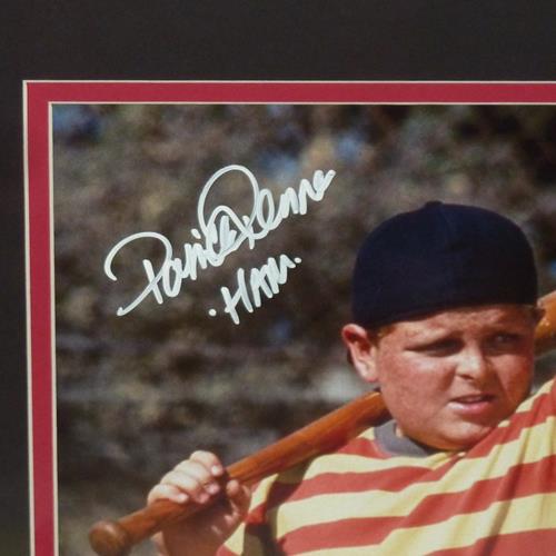 Patrick Renna Autographed The Sandlot Deluxe Framed 11x14 Photo w/ You're Killin' Me Smalls - Beckett