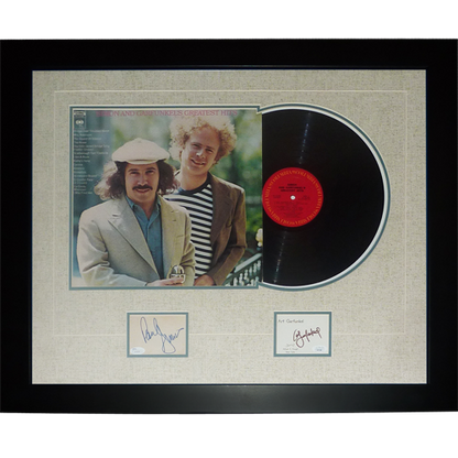 Paul Simon And Art Garfunkel Autographed Simon and Garfunkel Deluxe Framed Record Album - JSA