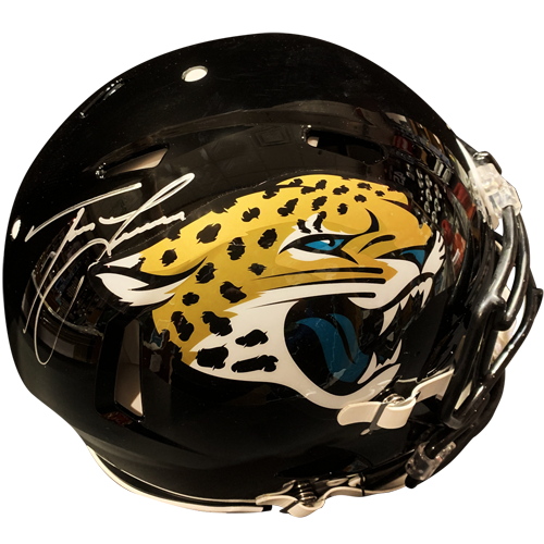 Trevor Lawrence Autographed Jacksonville Jaguars (Speed) Authentic Proline Helmet - Fanatics