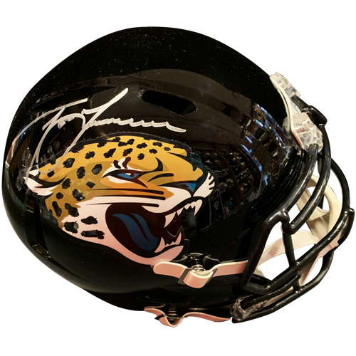 Trevor Lawrence Autographed Jacksonville Jaguars (Speed) Deluxe Full-Size Replica Helmet - Fanatics