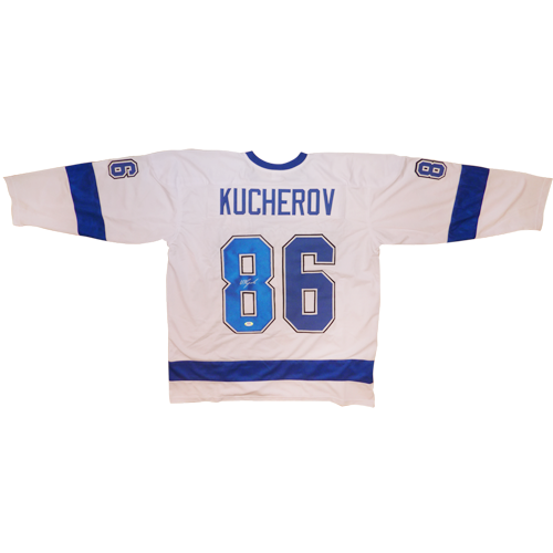 Andrei Vasilevskiy Autographed Tampa Bay Vasi (White #88) Custom Hocke –  Palm Beach Autographs LLC