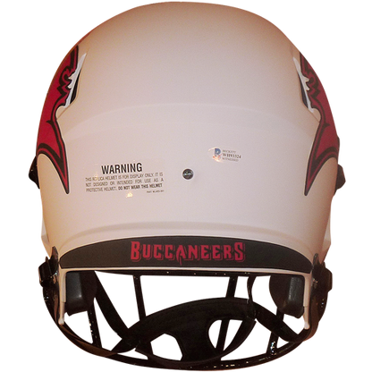 Antoine Winfield Jr. Autographed Tampa Bay Buccaneers (LUNAR Eclipse Alternate) Deluxe Full-Size Replica Helmet w/ SB LV Champs - BAS