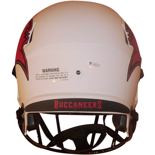 Antoine Winfield Jr. Autographed Tampa Bay Buccaneers (LUNAR Eclipse Alternate) Deluxe Full-Size Replica Helmet w/ SB LV Champs - BAS