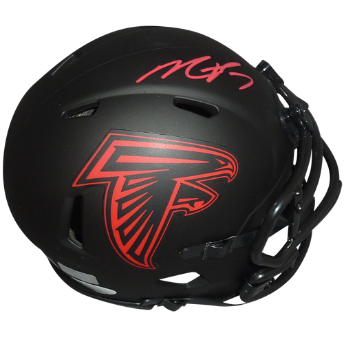 Michael Vick Autographed Atlanta Falcons (ECLIPSE Alternate) Mini Helmet - JSA