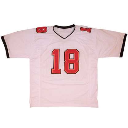 Tyler Johnson Autographed Tampa Bay (White #18) Custom Jersey - JSA